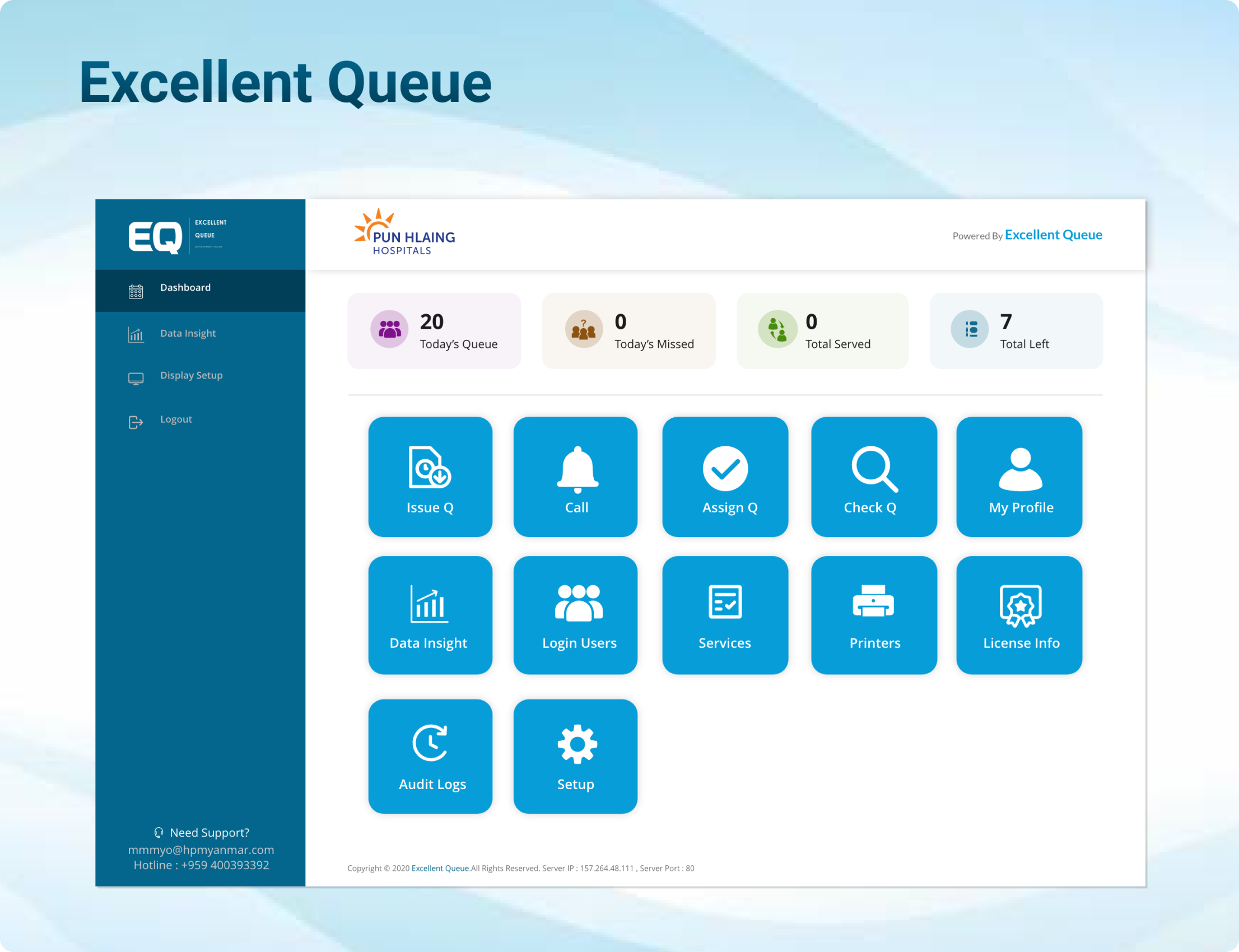 Excellent Queue - Panhlaing Hospital